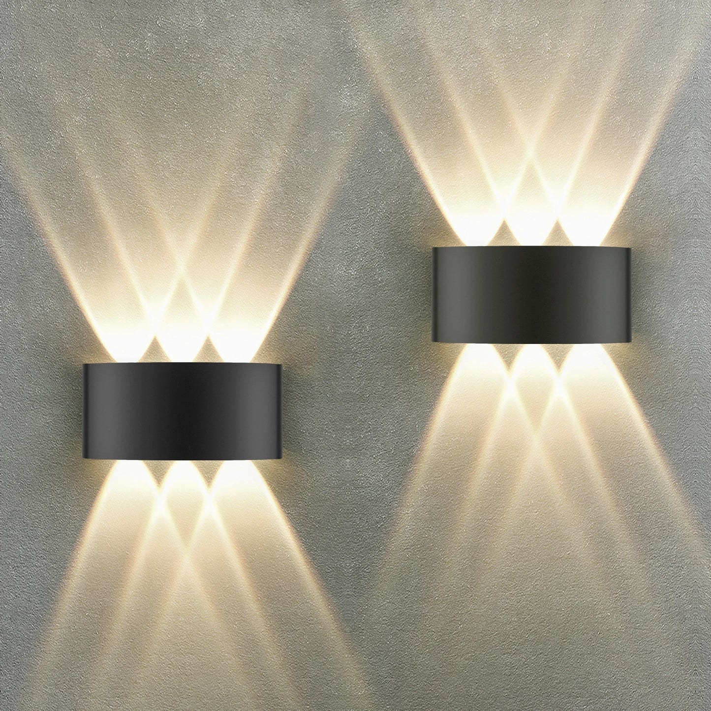 LED Wandleuchte Außen Up Down Design