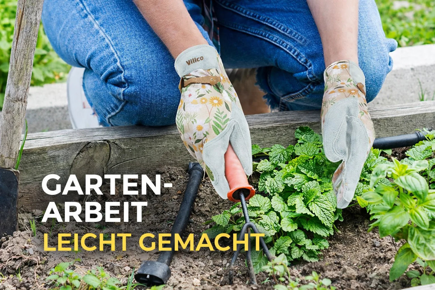 Gartenhandschuhe für Damen – Dornenfest arbeiten ohne schmutzige Hände