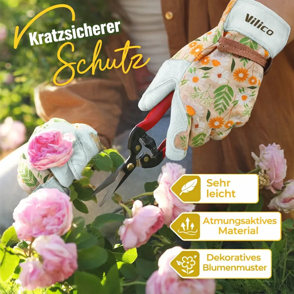 Gartenhandschuhe für Damen – Dornenfest arbeiten ohne schmutzige Hände