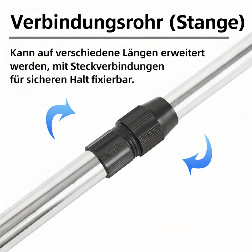 Teleskop-Gartensäge mit Doppelhaken – multifunktionale Astsäge für Obstbäume & Baumschnitt