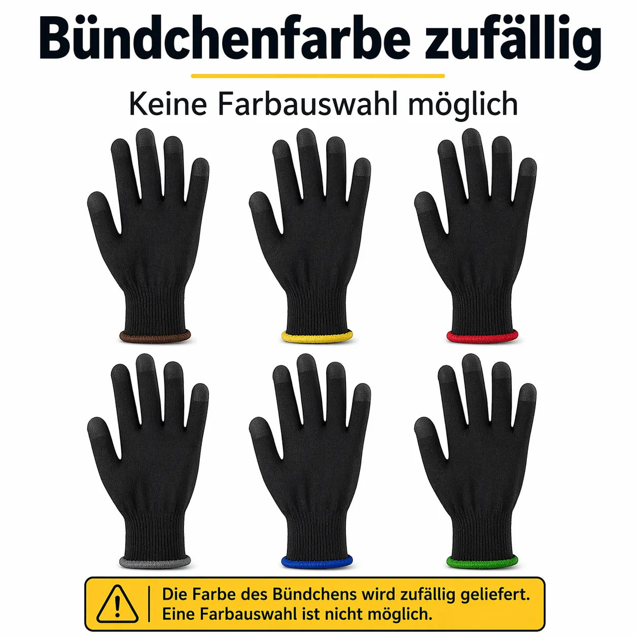 PU Arbeitshandschuhe 3/6/9 Paar – Anti-Rutsch, Verschleißfest & Komfortabel – Perfekt für Gartenarbeit, Mechanik & Industrie