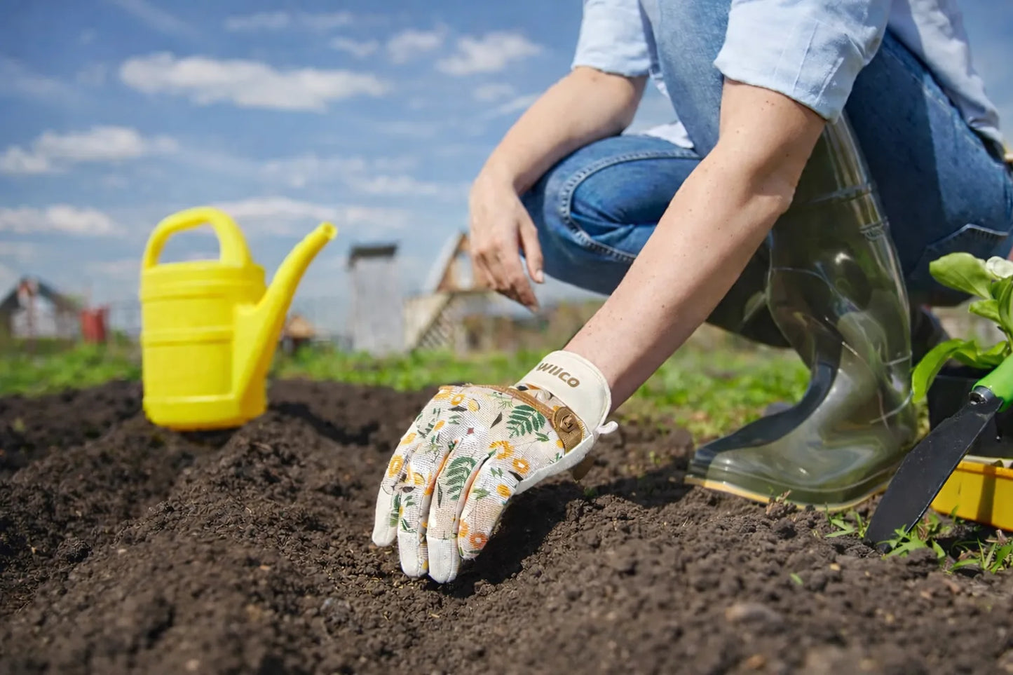 Gartenhandschuhe für Damen – Dornenfest arbeiten ohne schmutzige Hände