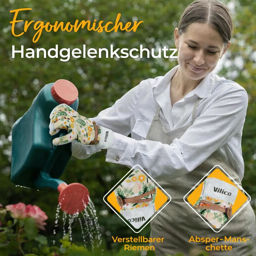 Gartenhandschuhe für Damen – Dornenfest arbeiten ohne schmutzige Hände