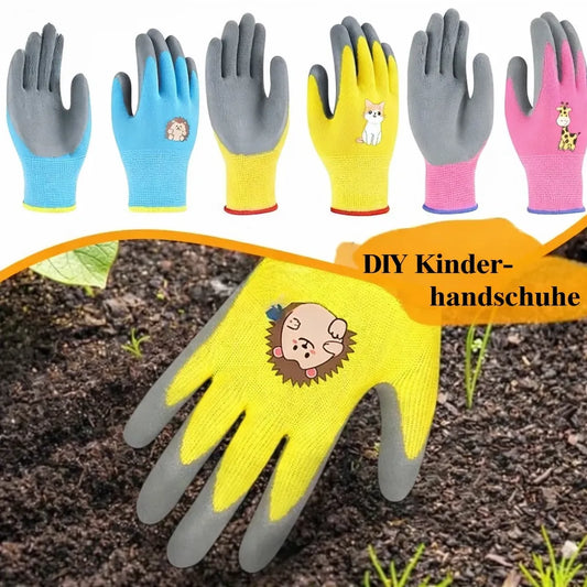 Kinder-Gartenhandschuhe – durchstichfest & atmungsaktiv | Schutz für kleine Hände beim Spielen & Gärtnern